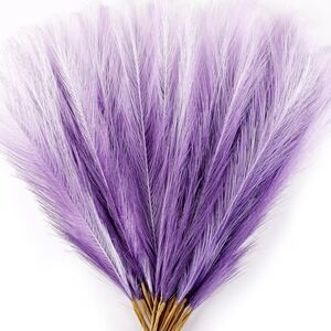 Purple Ombre Pampas Grass Bundle NWOT